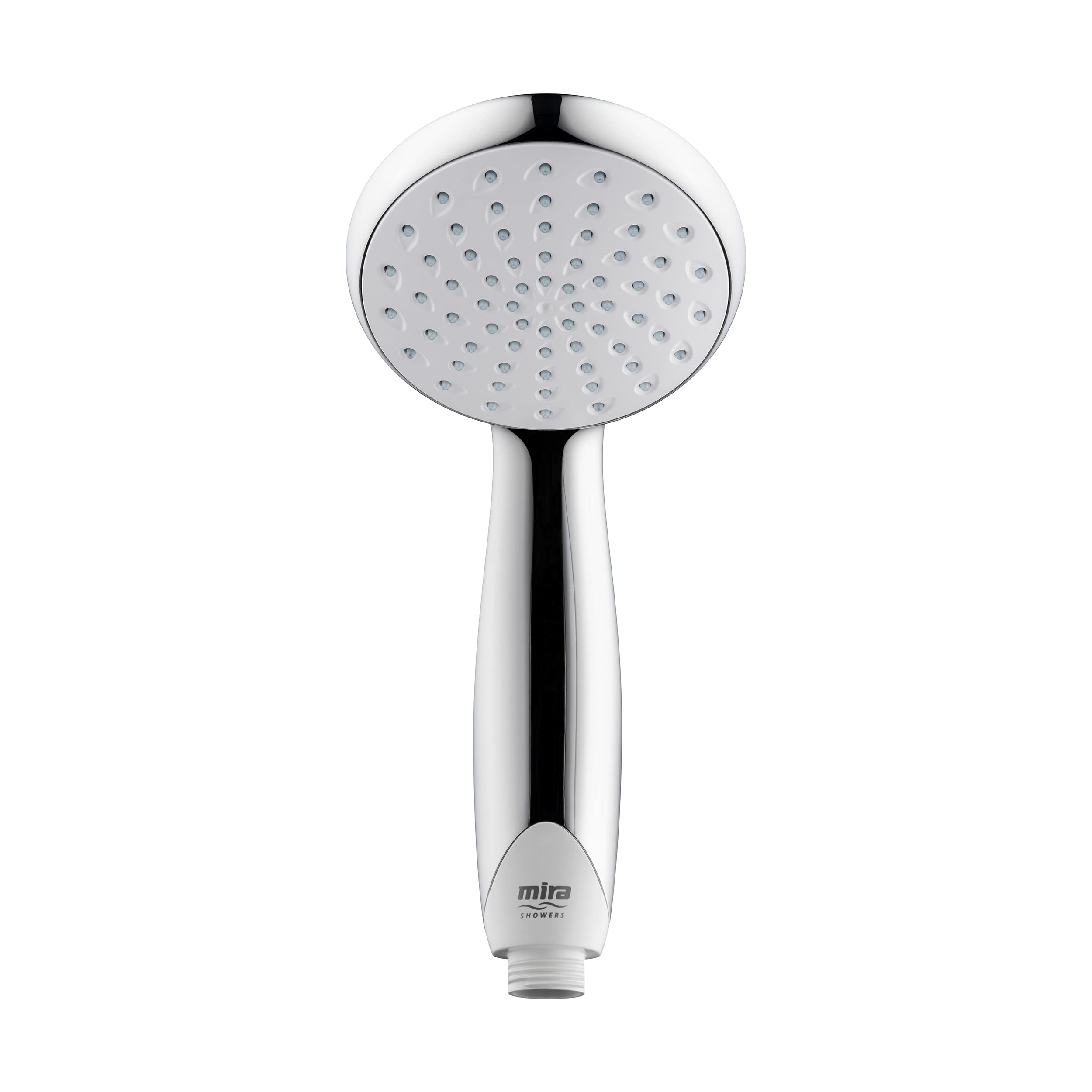 MiraShowers 1.1984.006 Zest Universal 90mm Single Spray Shower Head-Chrome Showerhead