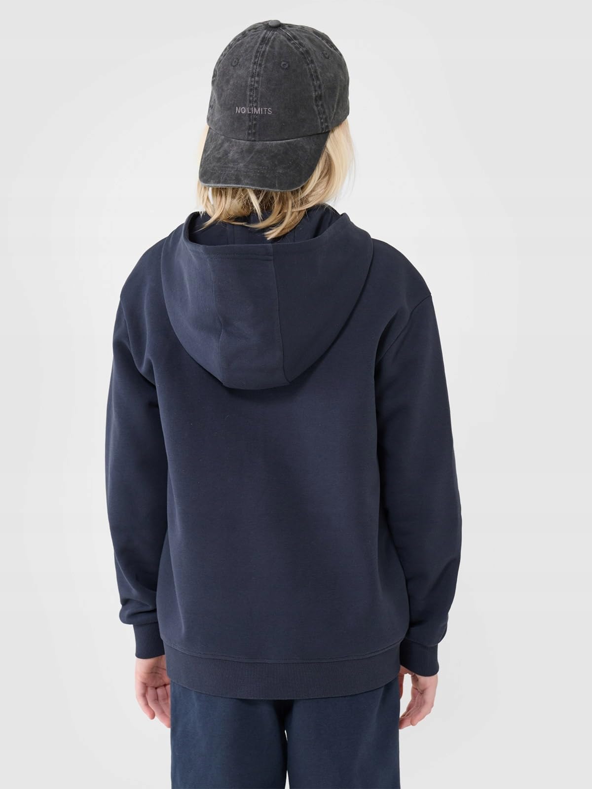 4F Bluza dresowa rozpinana z kapturem chłopięca