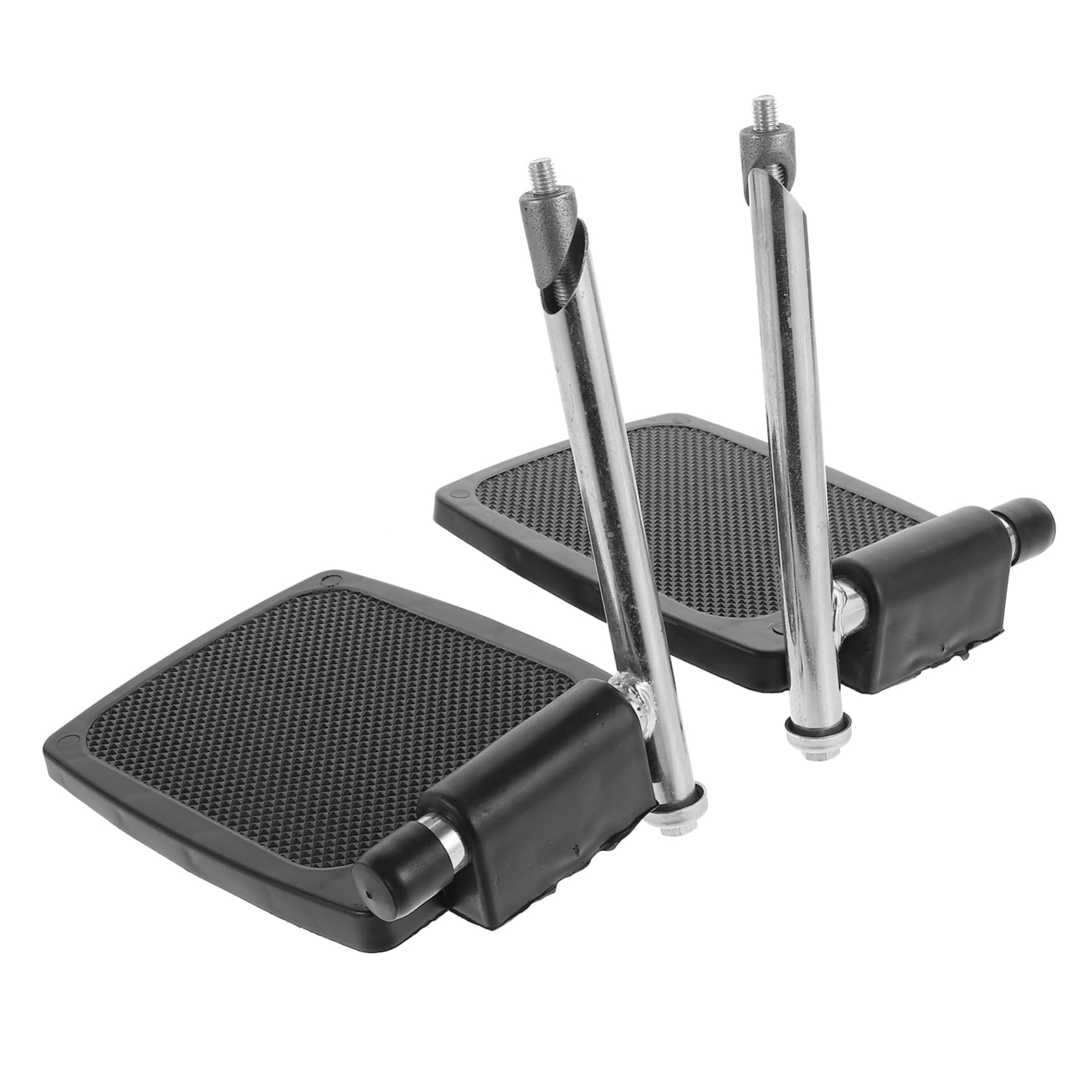 Healeved Reposapiés Resistentes para Silla de Ruedas Pedal y Almohadilla de Plástico, Accesorios Plegables para Uso Diario Color Aleatorio