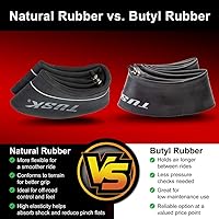 Vista 2 de Tusk Tubos de goma natural para motocicleta