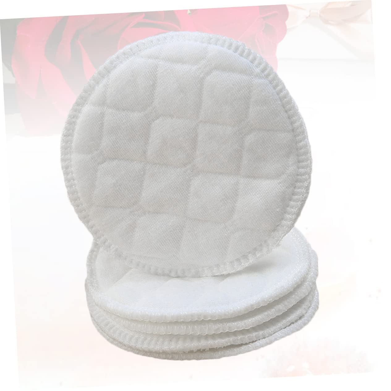 Coppette Assorbilatte Anti-perdita 100 Pezzi Bianco Cotone | Riutilizzabili, per Nursing e Feeding, per Madre Postparto, Supporto Asciutto, Formato 100 Pezzi