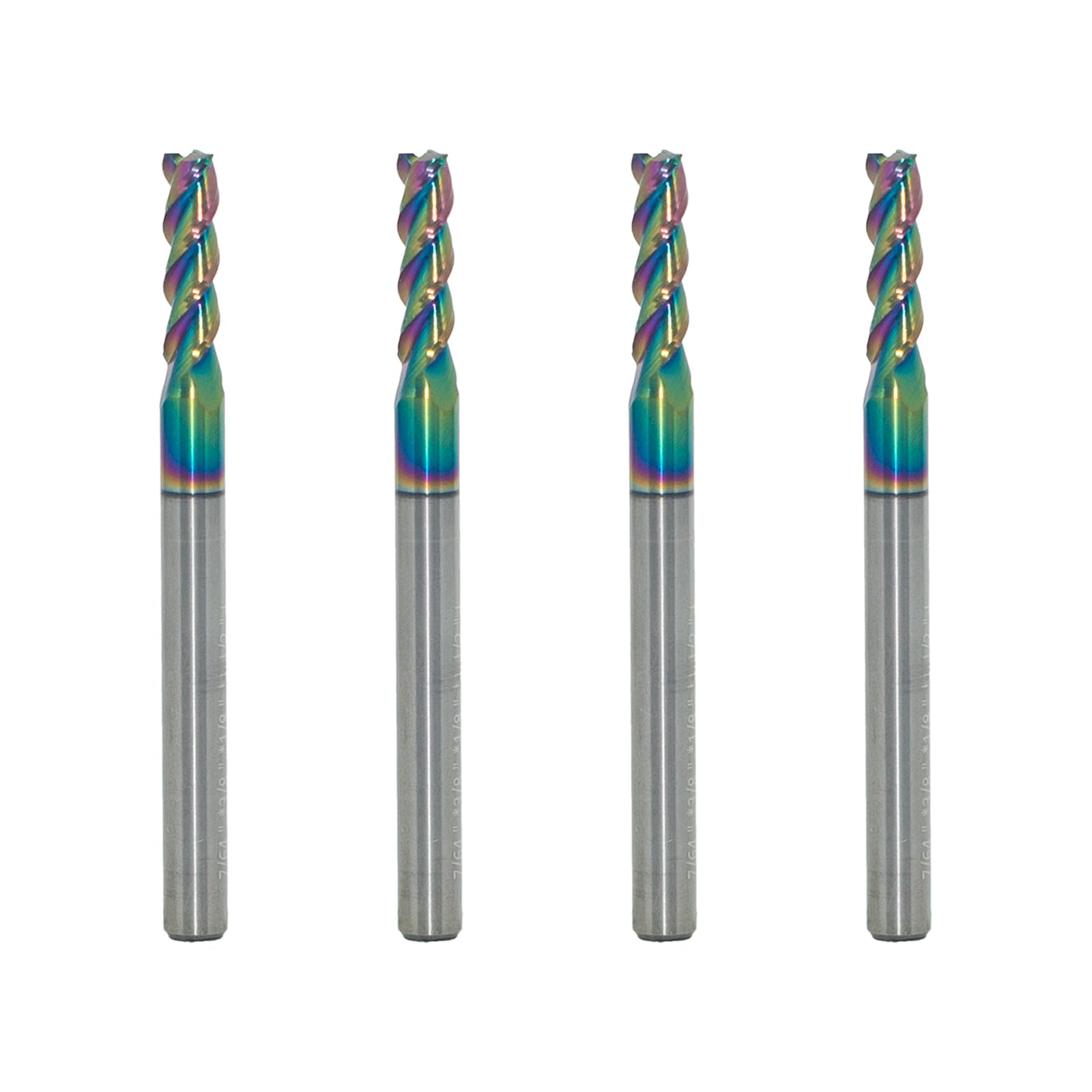 Carbide End Mill - 3 Flute, 3" OAL -10