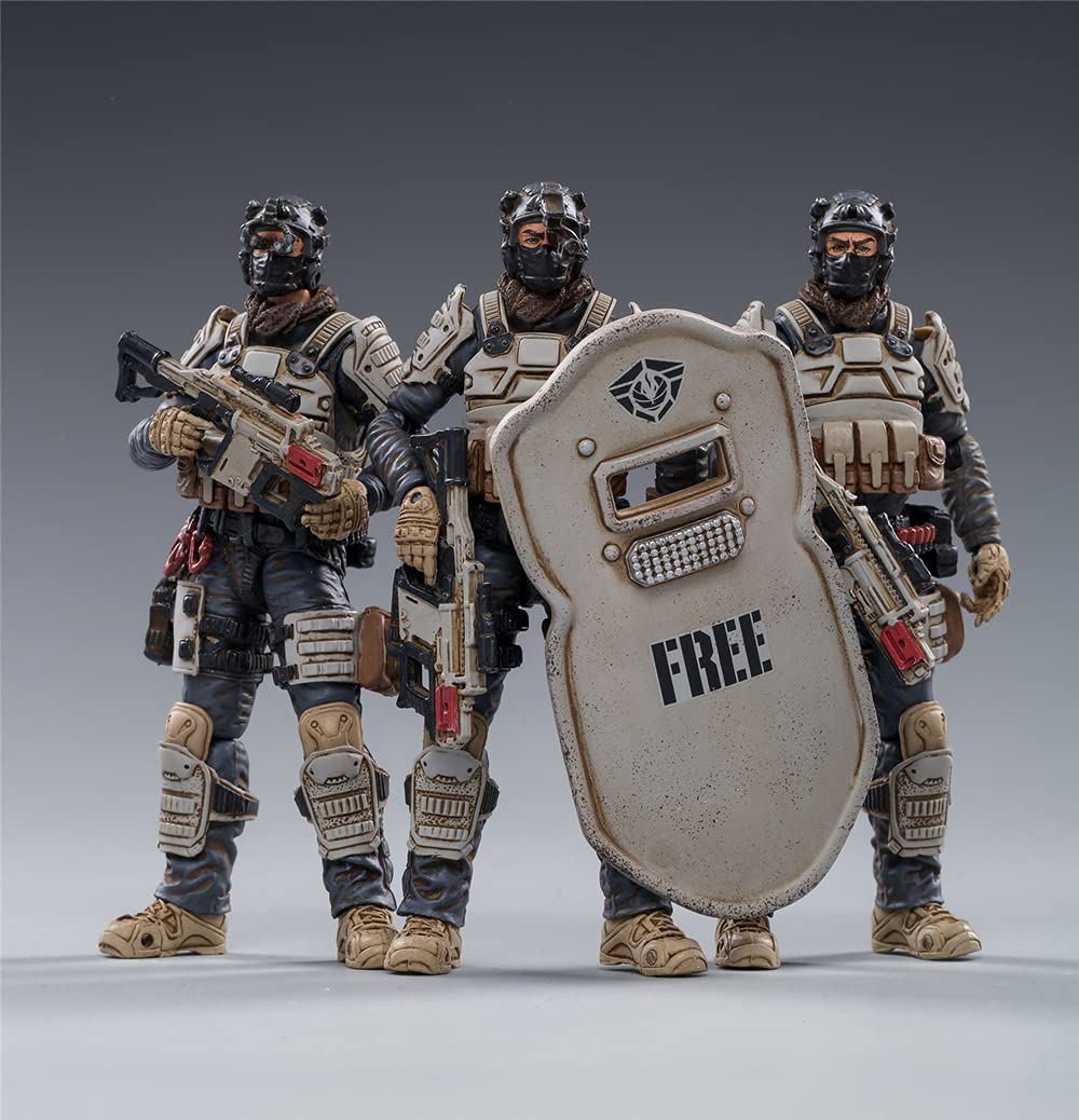 HiPlay JoyToy 1/18 Scale Science-Fiction Action Figures Full Set-Battle for The Stars Series-Free Truism 15th Moon Wolf Fleet JT0081