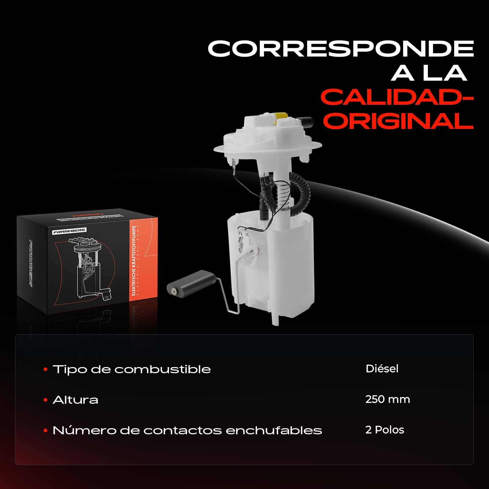 Frankberg Bomba de combustible bomba diésel conjunto de unidad de