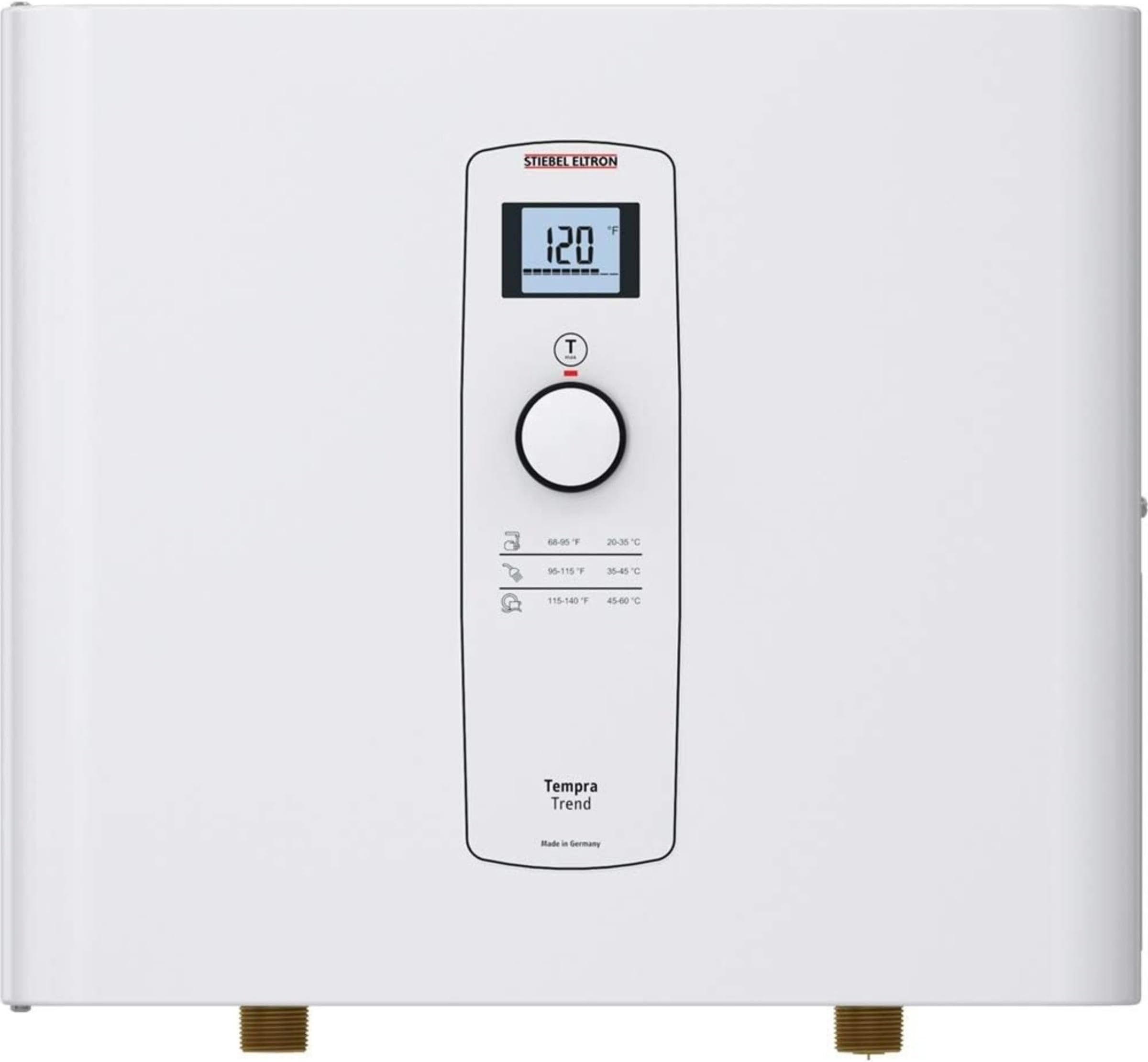 Stiebel Eltron Tankless Water Heater - Tempra 36 Trend – Electric, 36kW, On Demand Hot Water, Eco, White, Made in Germany