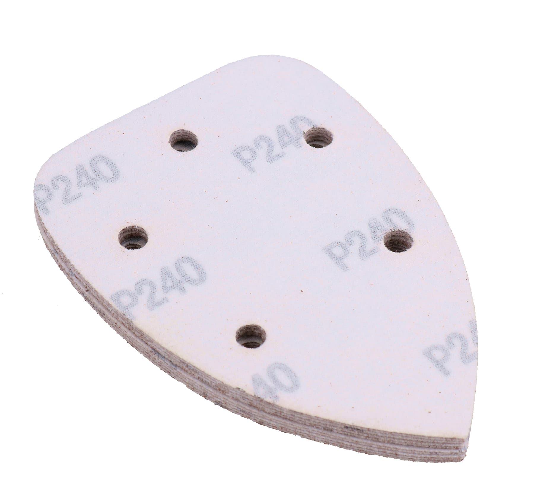 1000 unidades de discos triangulares de lijado de 140 mm, grano mixto, 40 – 240