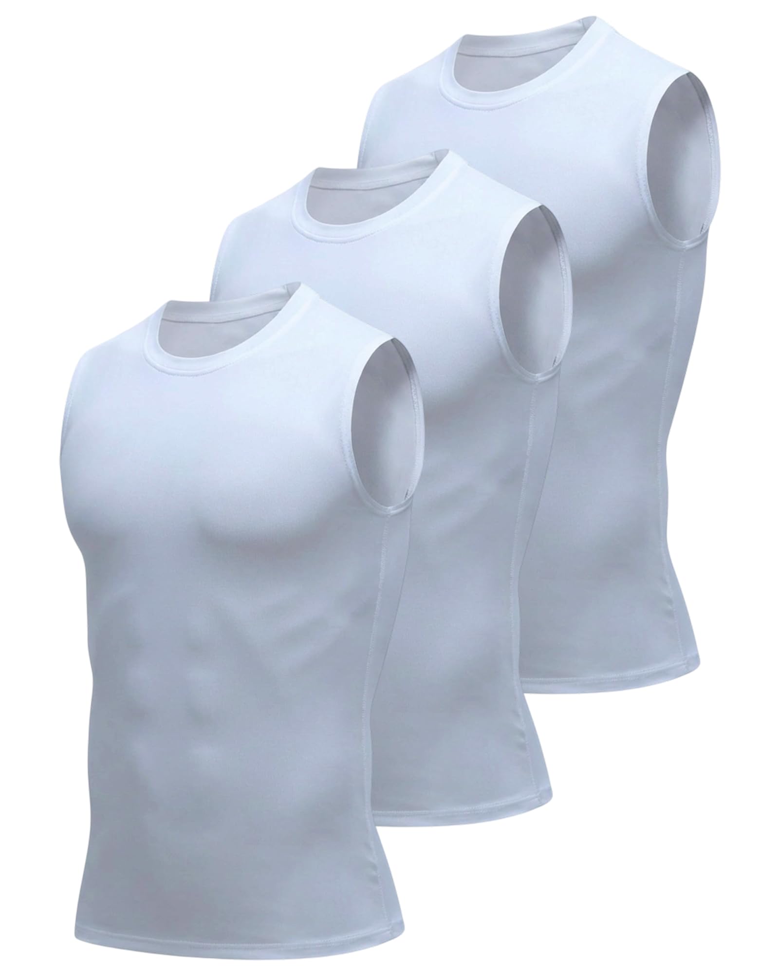 Mens Tank Tops,Running Dry Fit Gym Shirt, Sleeveless Muscle Workout Shirts