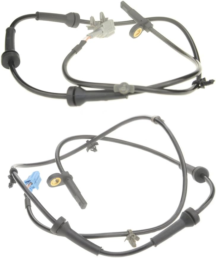 Set of 2 Rear Left and Right ABS Wheel Speed Sensors for Nissan Murano 2009-2011 4WD Model