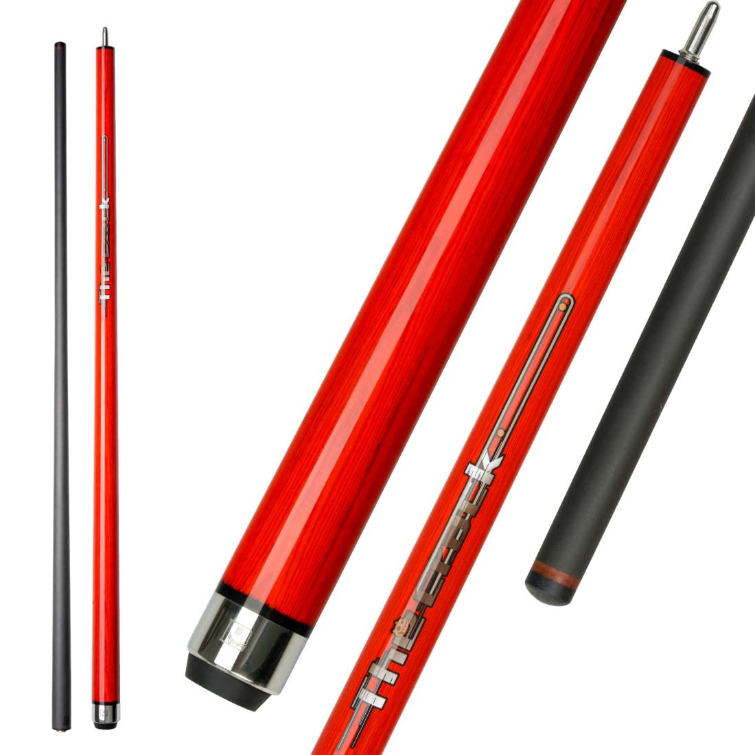 Little Monster Carbon Fiber Break Cue Pool Stick 147cm 12.9mm with Leather Bag