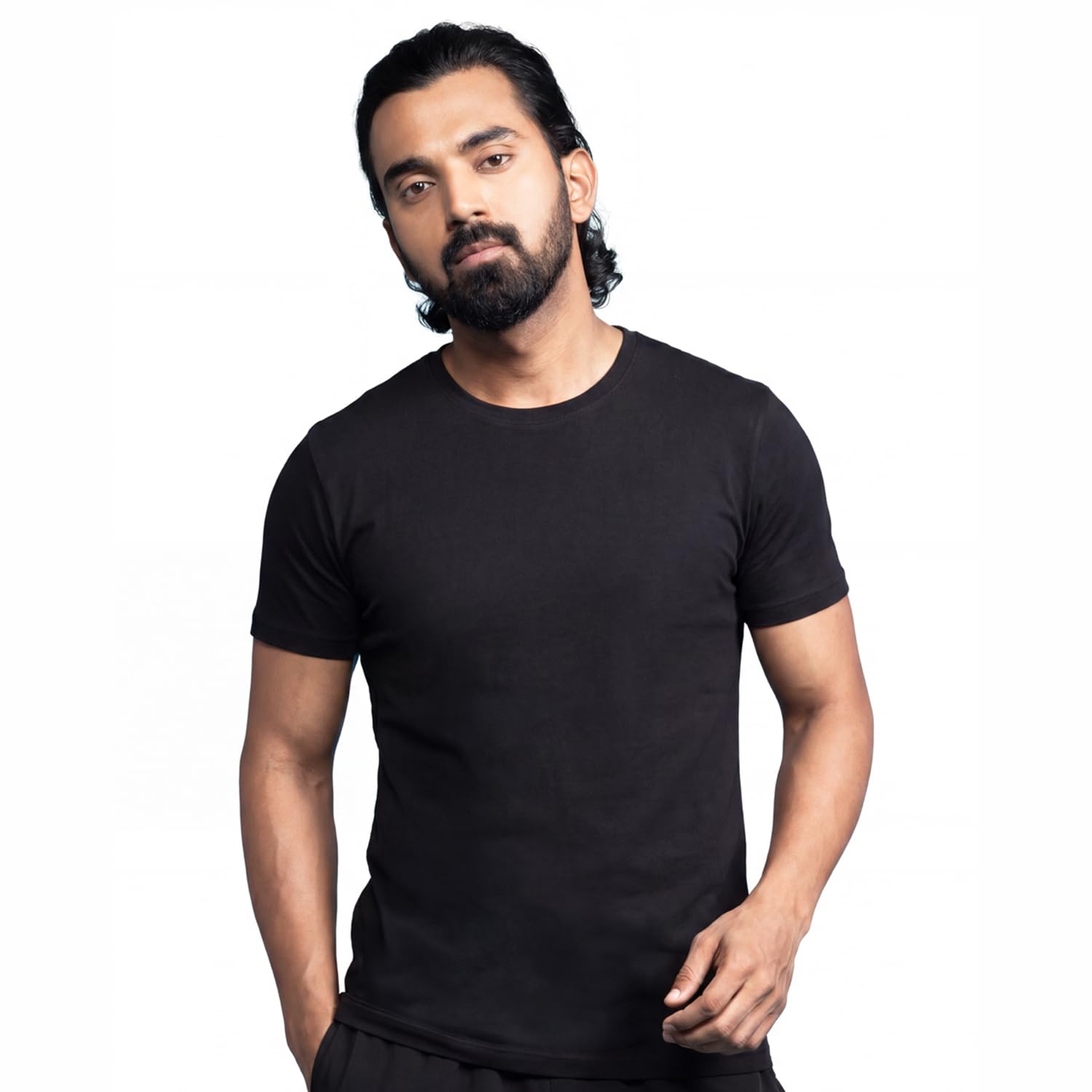 T-Shirt for Men Tshirts Quick Dry Fit T Shirt for Men Cotton Casual Wear Workout Mens Tshirt for Man Gym Wear Running