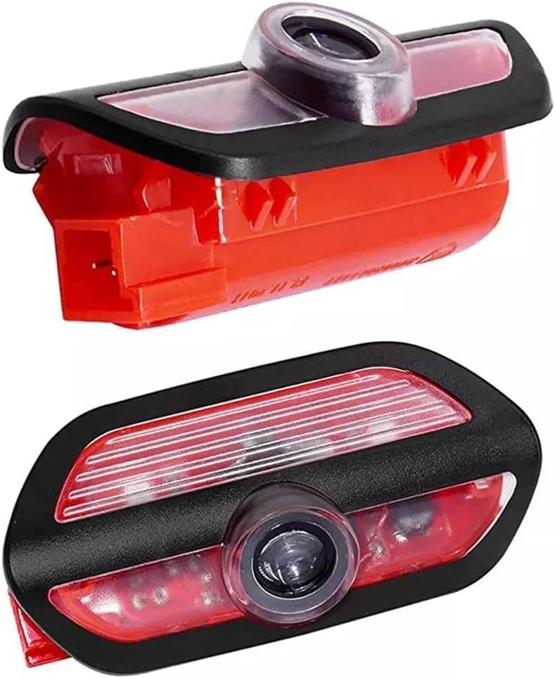 Car LED Logo Projector Puddle Door Lights for 2014-2020 Mercedes-Benz S-Class W222, S400 S450 S500 S600 No Fade 4K-HD Courtesy Welcome Lights, 2 Pack (///AMG)