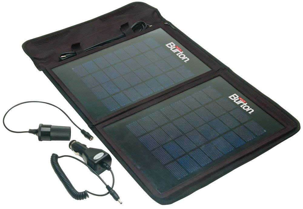 Max Burton Power Mate Solar Collector (Black, 13.75x9.84x3.14 -Inch)