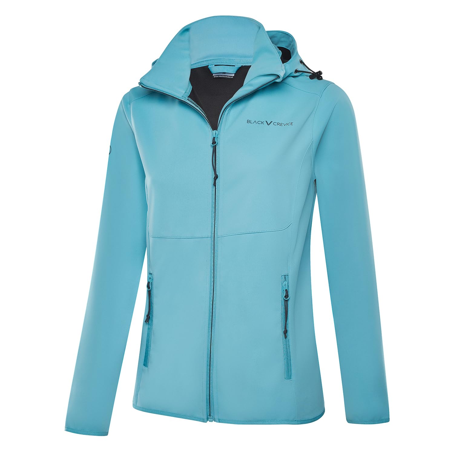 Veste softshell imperméable 5000mm Black Crevice manteau stretch coupe-vent