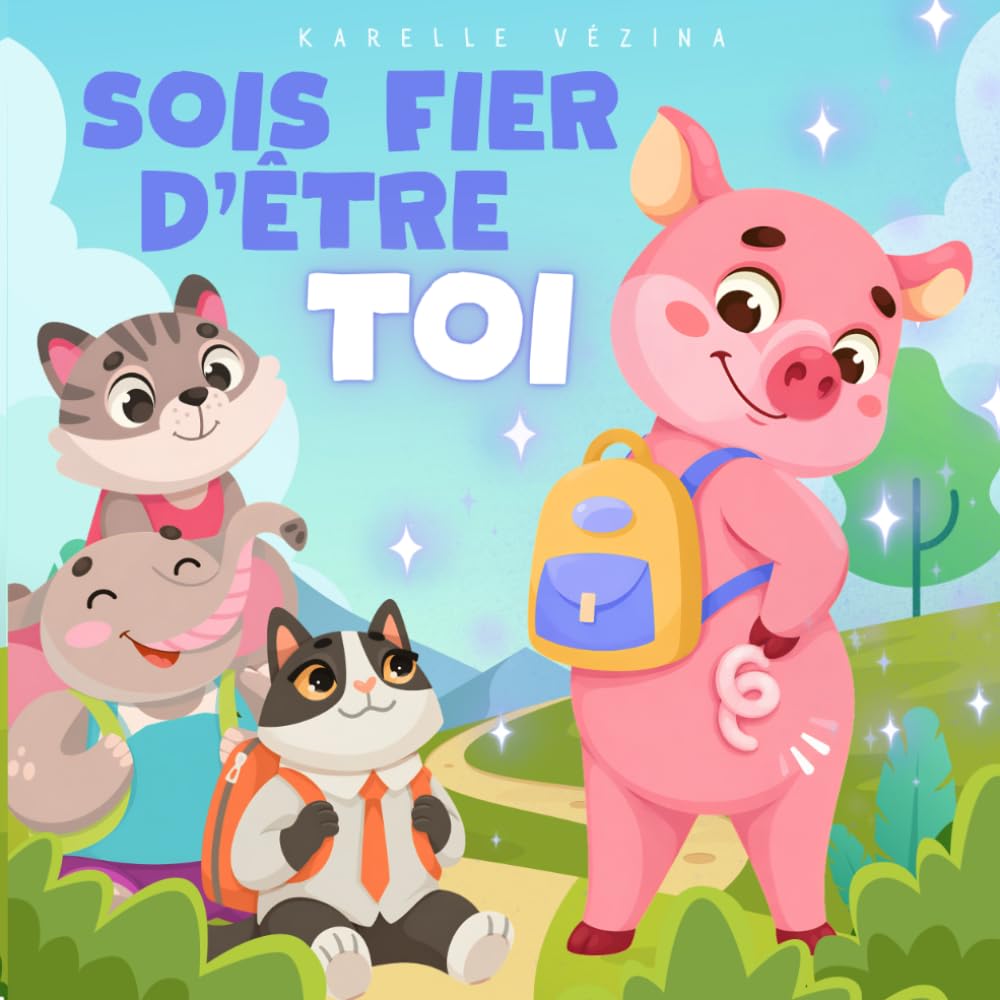Sois fier d’être toi !: Livre pour enfants en français, 2–5 ans, sur la confiance en soi.