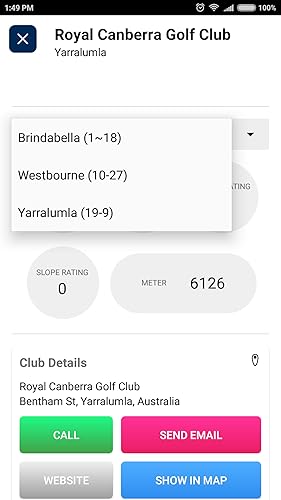Golf Course Finder | Nearby Courses | Course Data