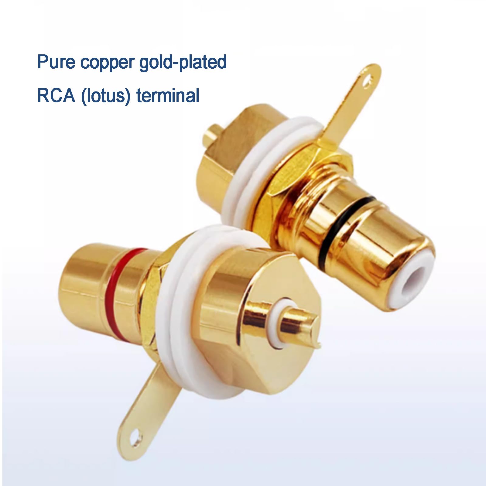 Commutatore Audio RCA, Splitter per Commutatore Audio Canale Audio L/R, Selettore Interruttore Stereo RCA, 1 in 4 out O 4 in 1 out, per Lettore CD Altoparlante Stereo Dvd
