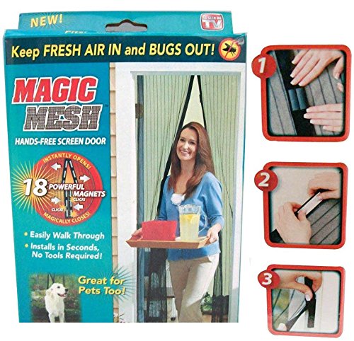 Cortina Tela Protetora Para Insetos Mosquiteiro Magic Mesh (BSL-MOSQ-1)