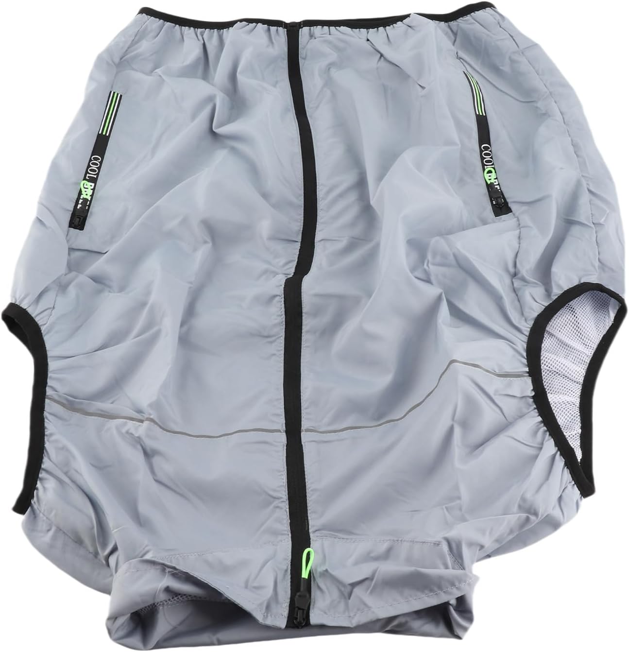 Pssopp Cooling Vest, 3 Levels Adjustable Fast Cooling with Dual Side Zipper Pockets and USB Port, Elastic Edge Wrap for Hot Weather Work Outdoor Adventure (S)