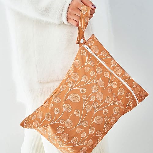 Miniatura 8 de HappyFlute 9 juegos de pañales de tela para bebé recién nacido, talla única, ajustables, reutilizables, lavables para bebés niños y niñas (6-33