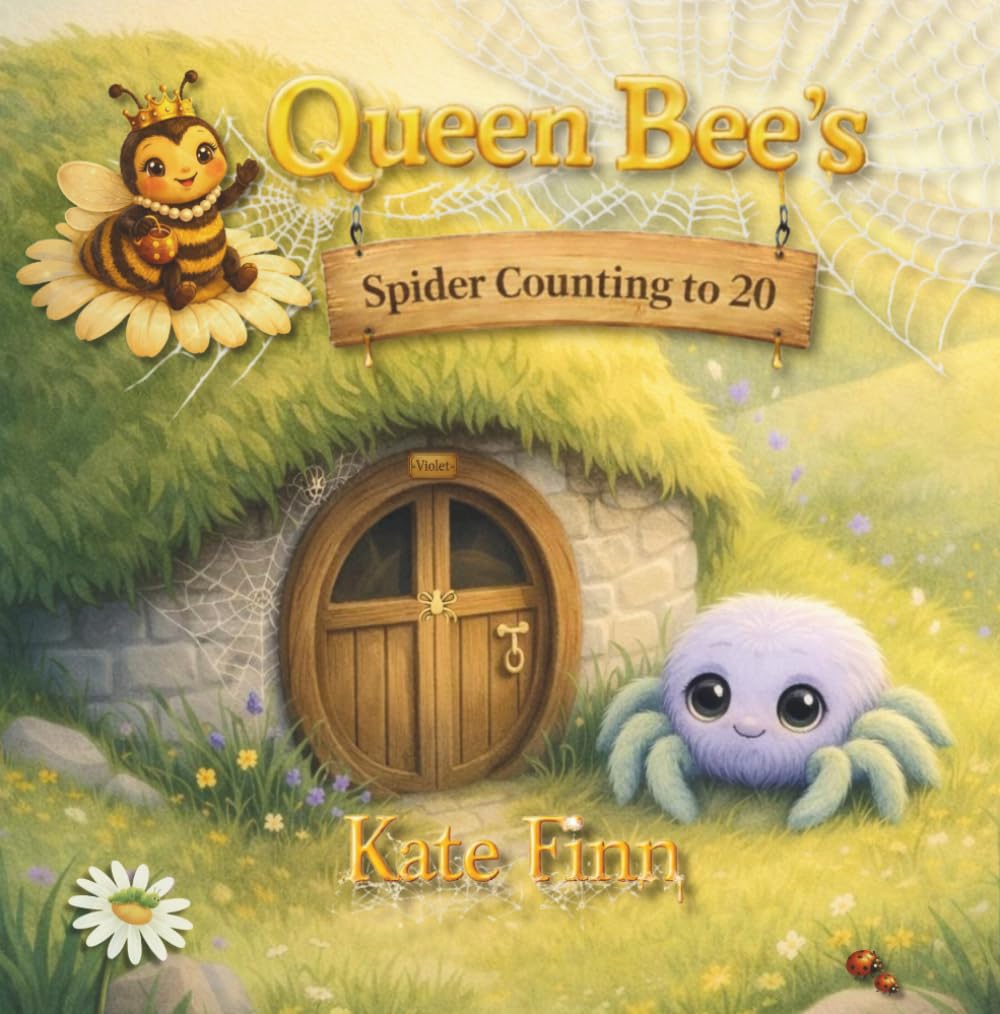 Queen Bee's Spider Counting to 20: A Fun Counting Book to 20 for Little Learners (The Book Lady Press)