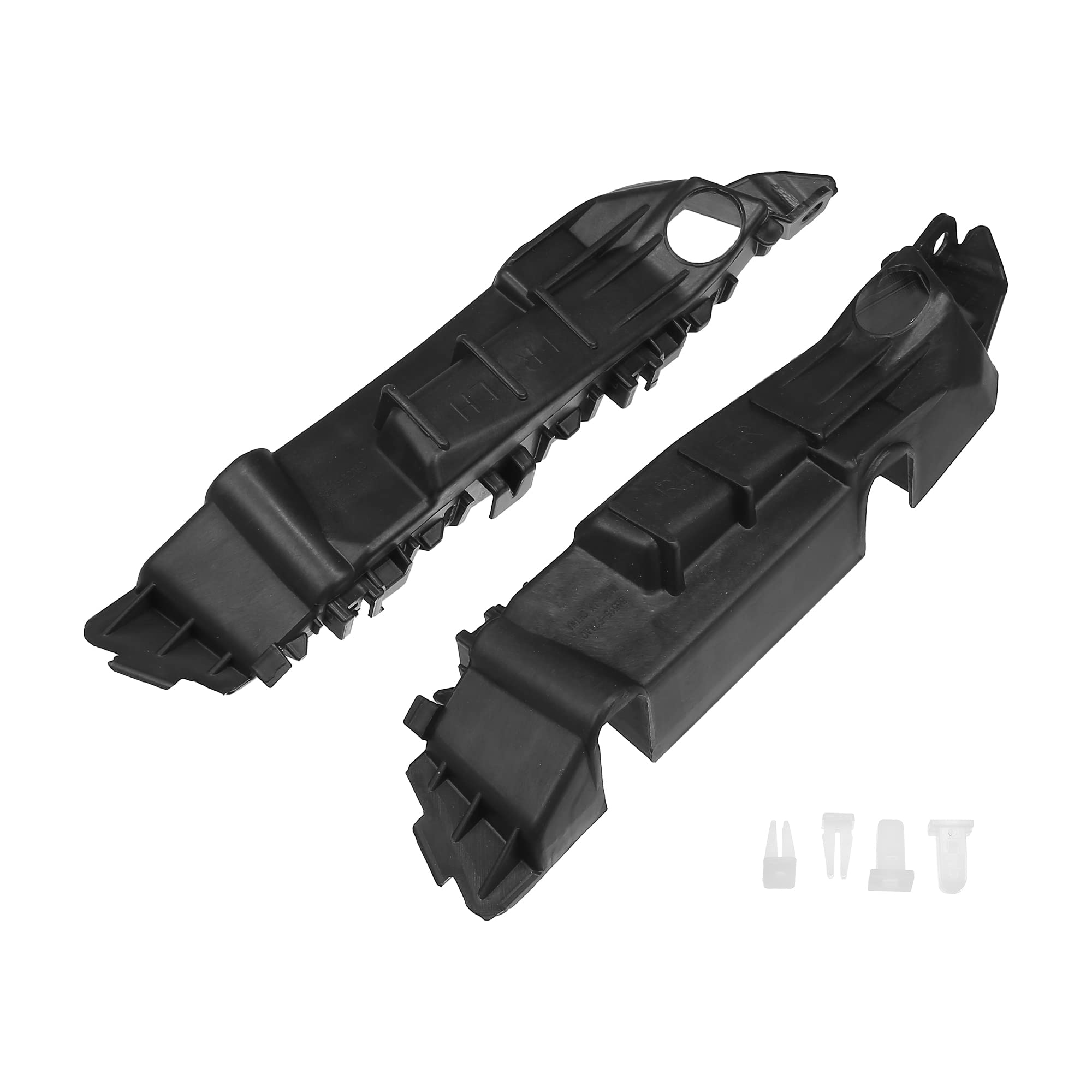 X AUTOHAUX 1 Pair Left and Right Side Front Bumper Mounting Support Bracket for Hyundai Elantra 2019 2020 No.86514F2AA0/86513F2AA0