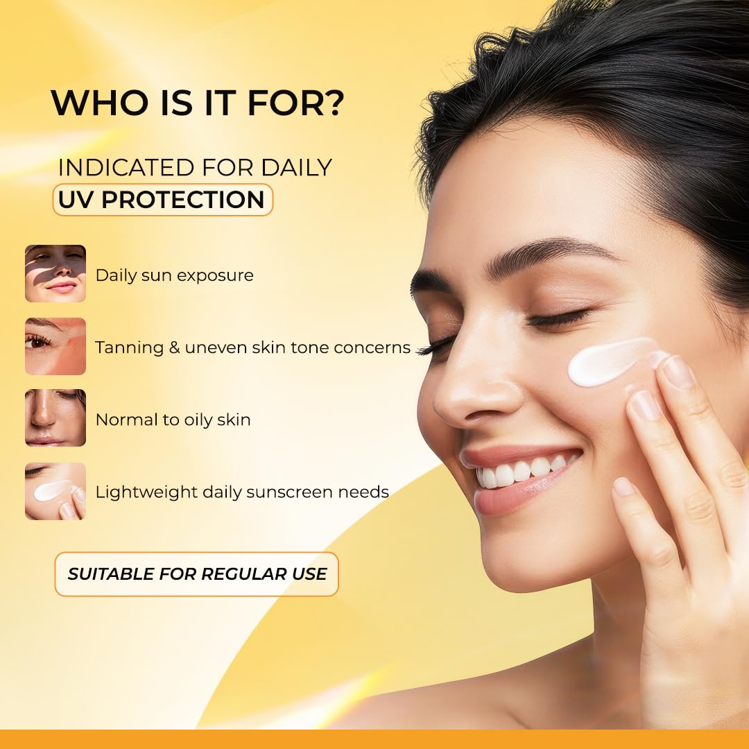 UV Doux Sunscreen Lotion SPF 30 | India’s No.1 Dermatologist Recommended Brand | Oil-Free | Mineral UVA & UVB Protection | Sweat & Water Resistant | Non-Greasy | Dry & Sensitive Skin | 50 ml Pack of 2 1