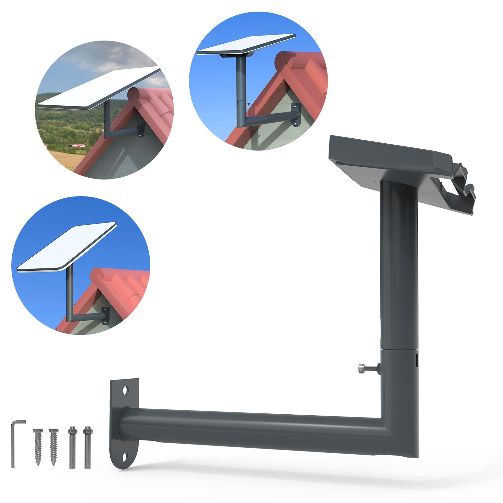 HOLACA Starlink Gen 3 Rv Ladderhouder [Never Slip & Fall], stabiele