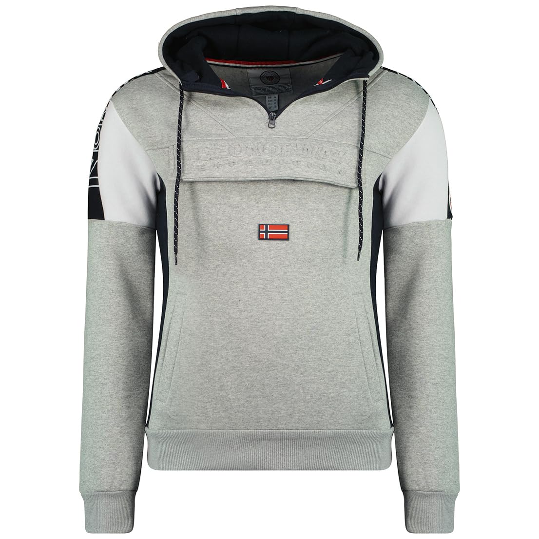 Geographical Norway Fago Men Hood Sudadera con Capucha Hombre (Pack de 1)
