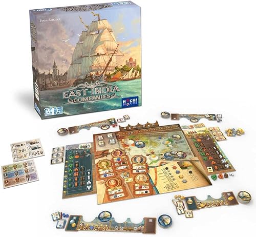 Miniatura 2 de R&R Games East India Companies, Juego de mesa para adultos y niños, juegos de mesa para noche familiar