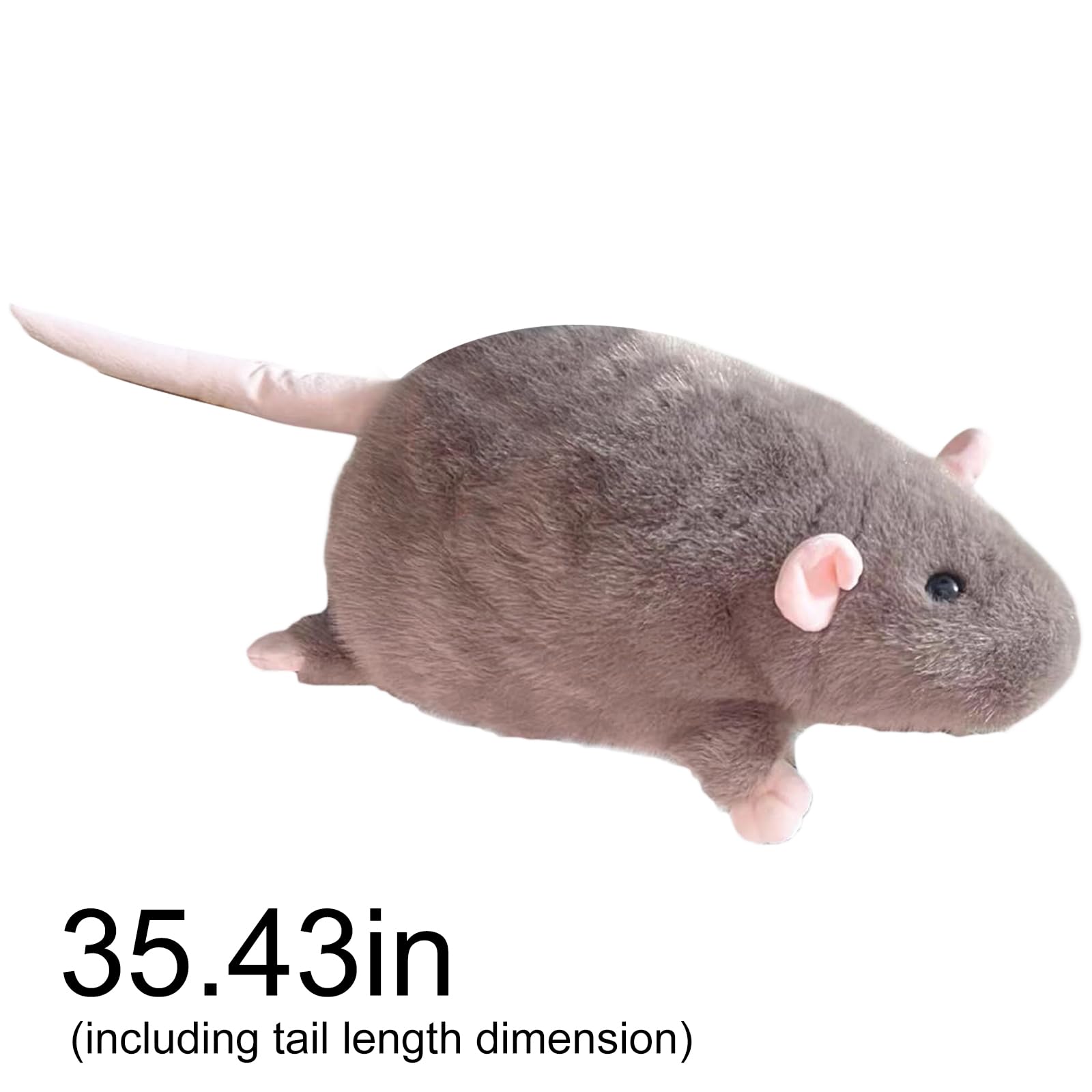 Plushie Śliczna symulacja Jumbo Pluszowa poduszka Lalka mysz