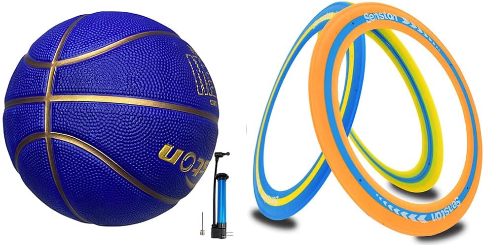 Senston 11 inchFlying disc & 29.5' Basketball