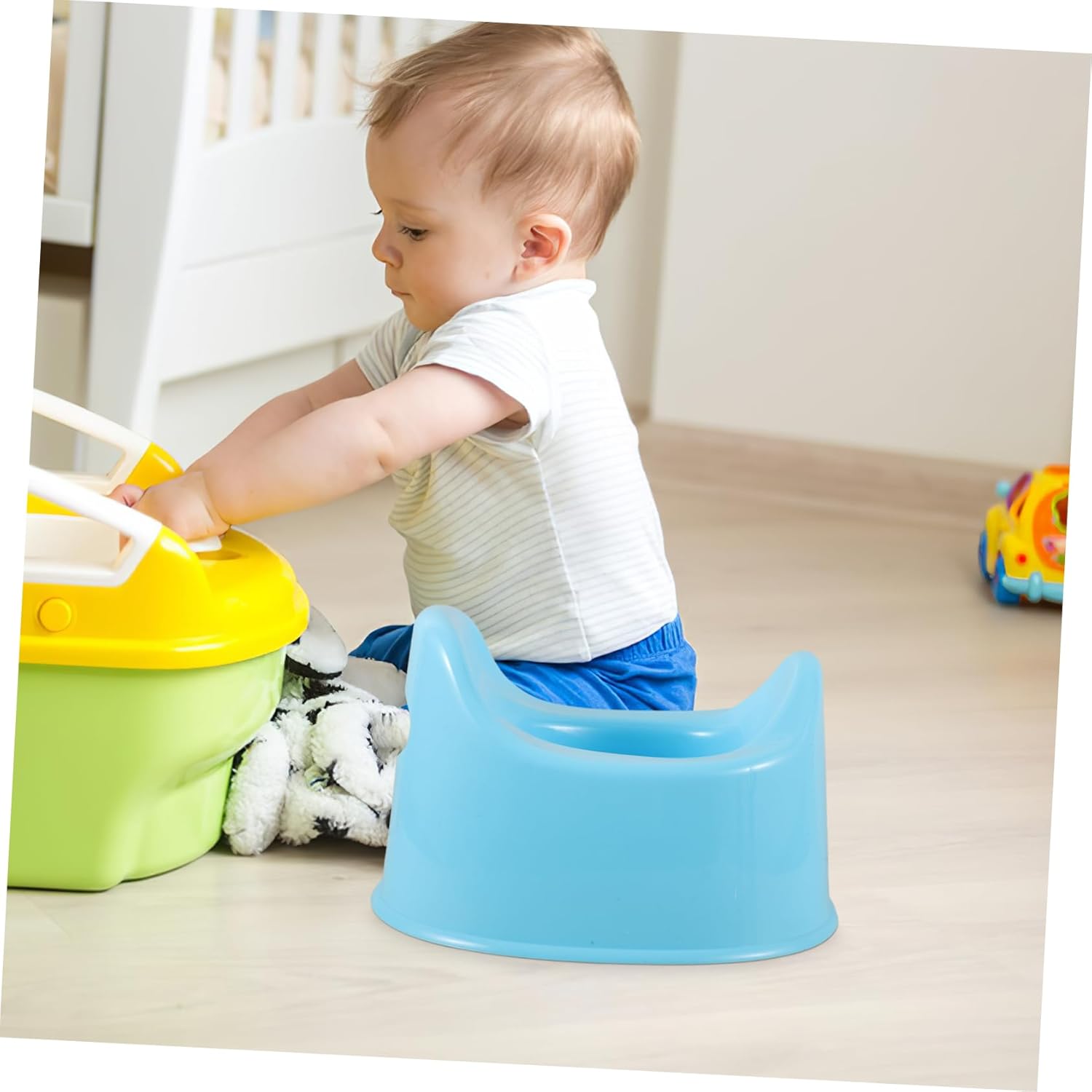 Toyvian Boy Girl Potty Training Toilet Portable Boy Girl Potty Training Seat Comfortable Design