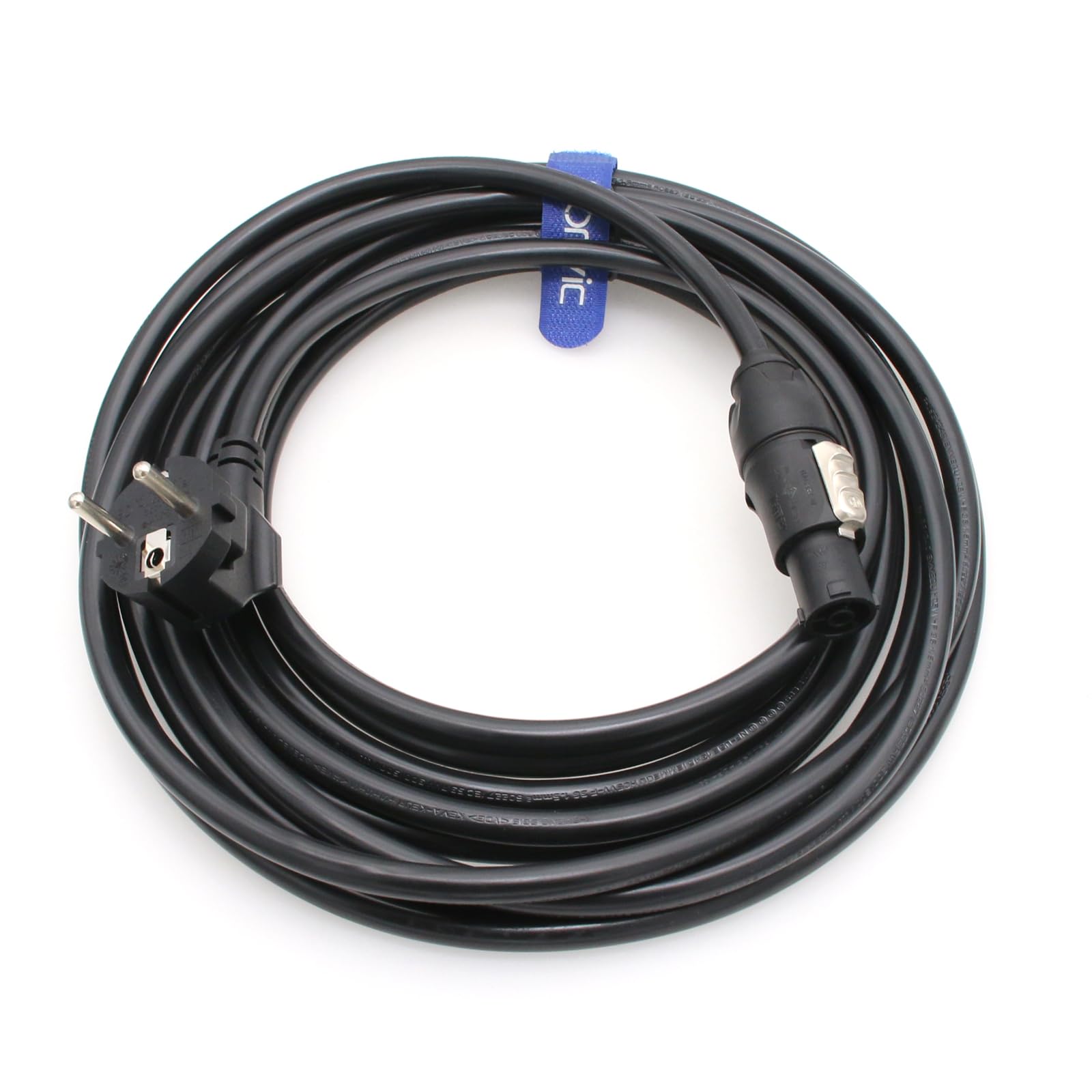 AC LED Stromkabel für Aputure LS 1200d Pro 600D 300 Nanlite, US Stecker auf Neutrik True1 NAC3FX-W-TOP Stromkabel (6m)
