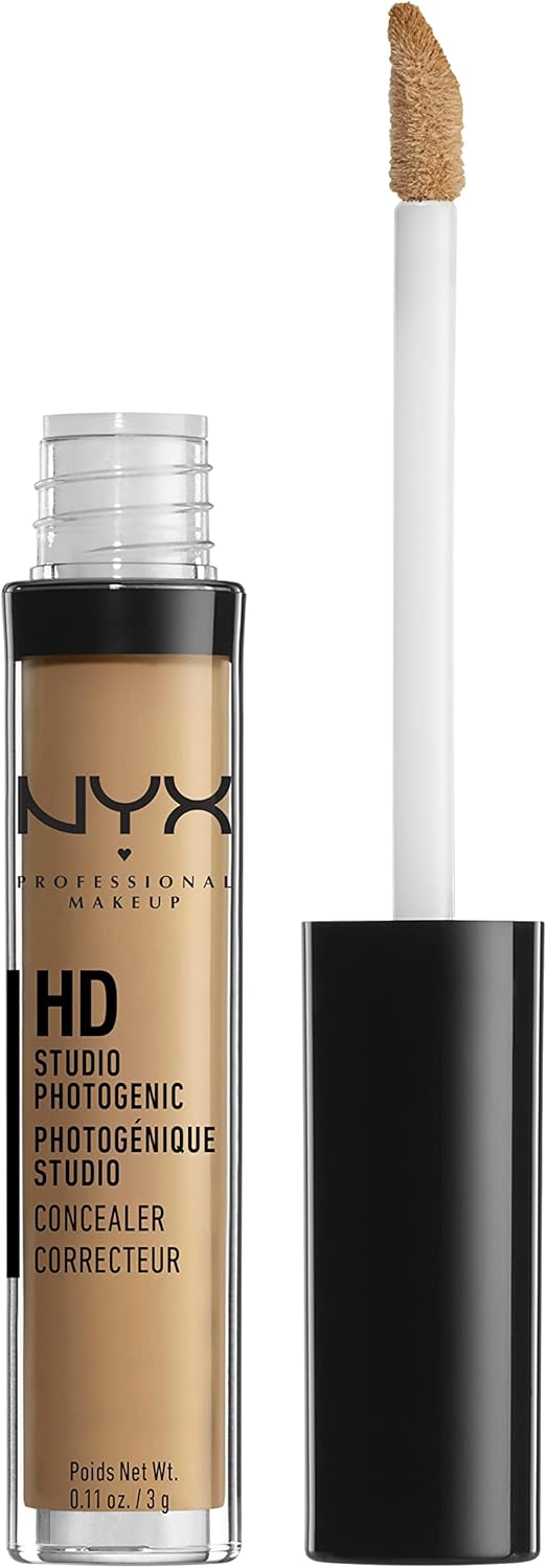 NYX Professional Makeup HD Photogenic Concealer-wand, voor alle huidtypes, middelgrote dekking, kleur: bruin