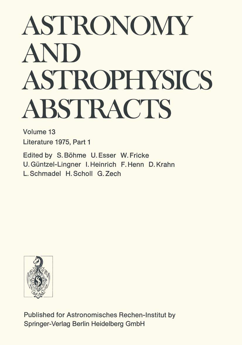 Literature 1975, Part 1: 13