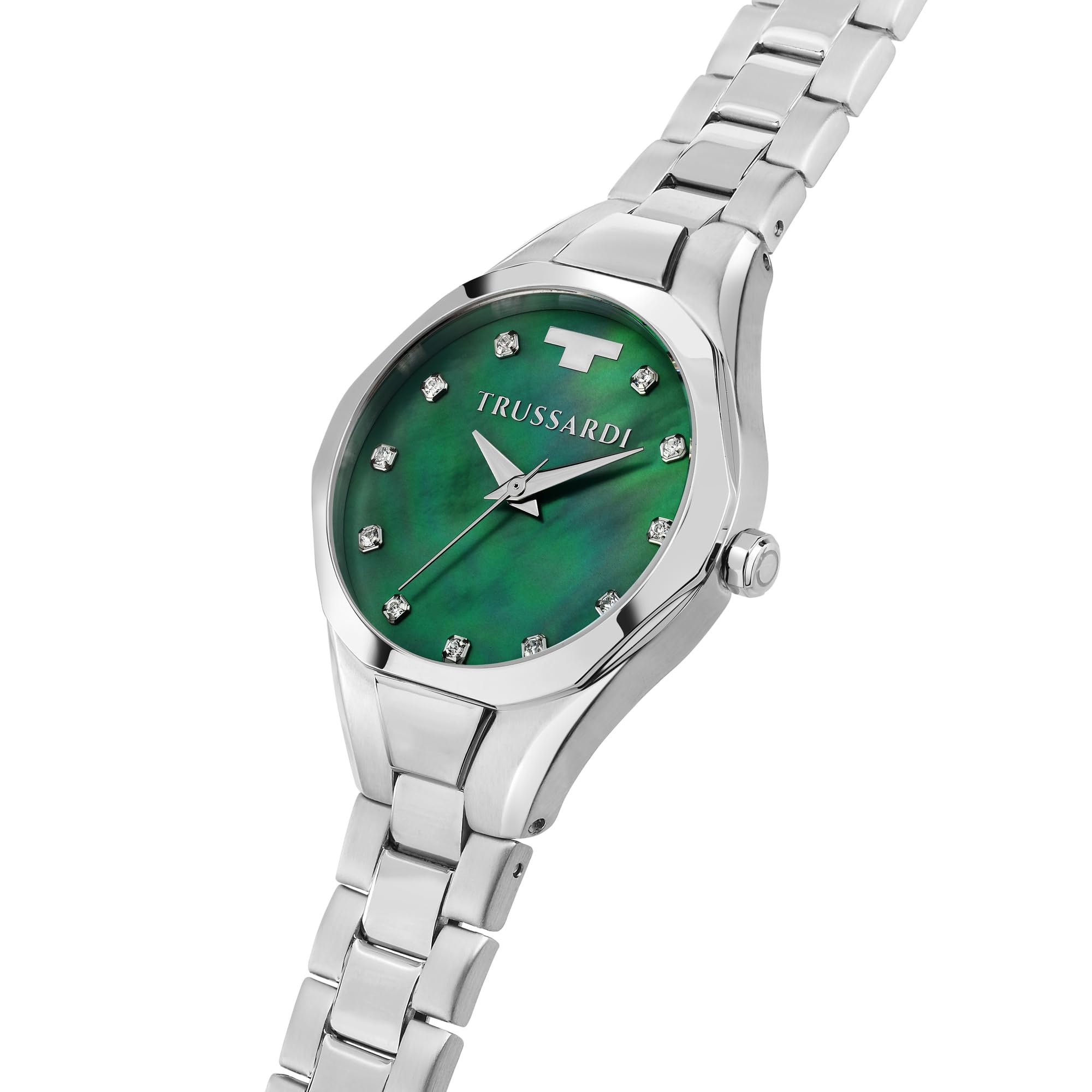 Trussardi Orologio da donna, solo tempo, analogico, 30 mm, collezione metropolitana, idea regalo - R2453159507
