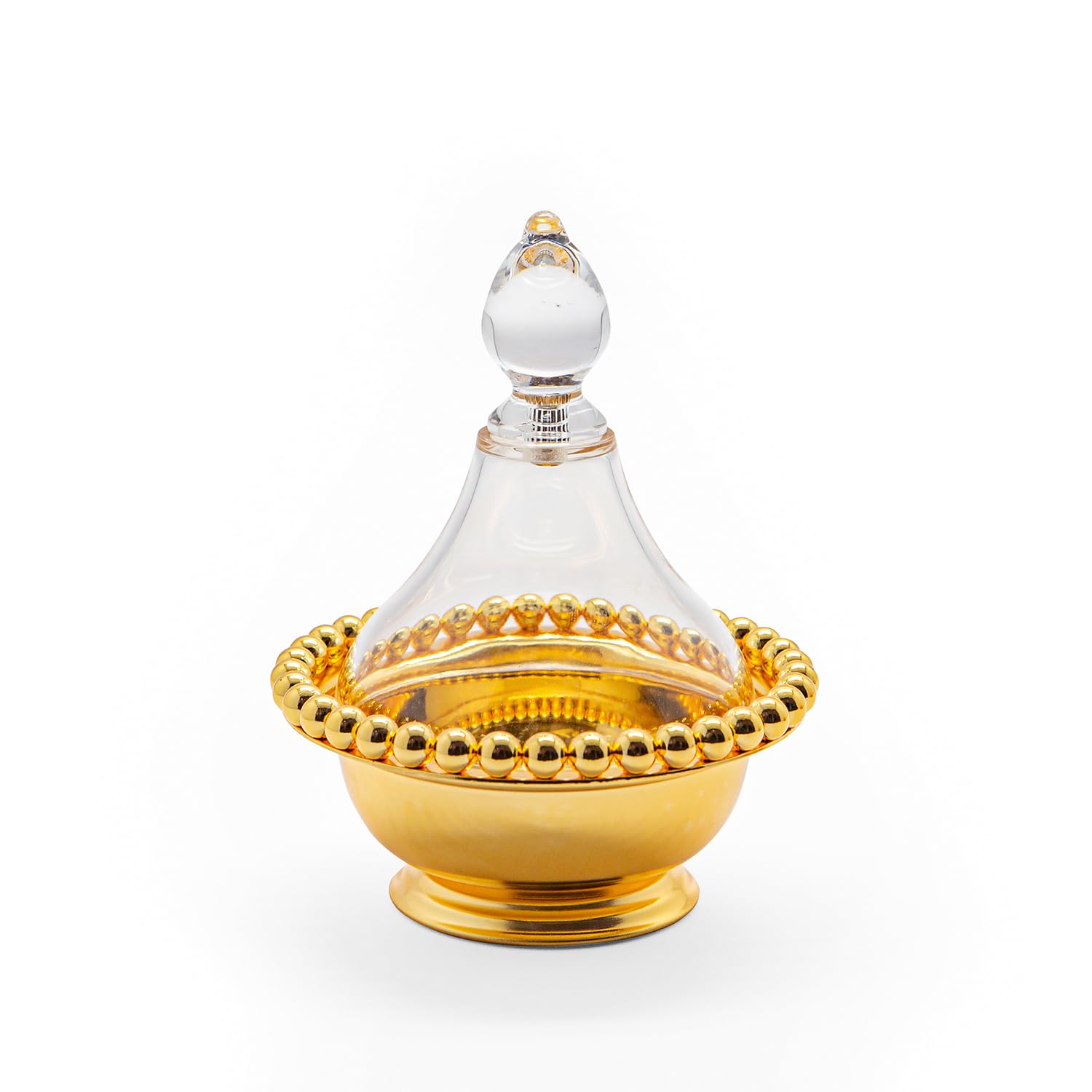 Vague Steel Dates Bowl Set, Golden 10 cm Size 02-431