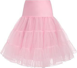 Women 50s Petticoat Skirts Tutu Crinoline Slips Underskirts - Buy now