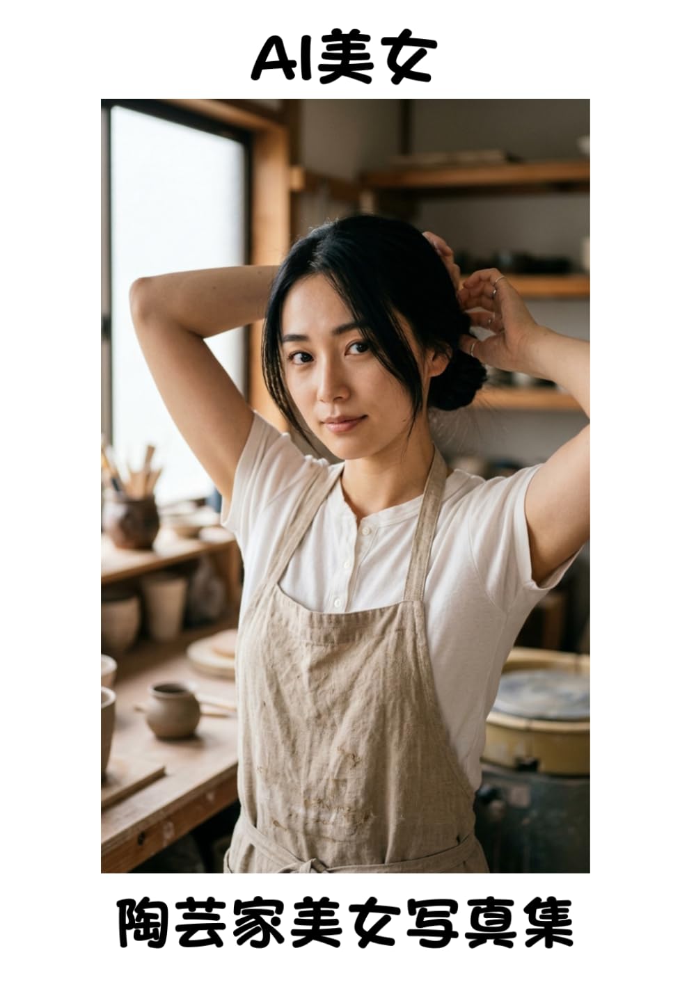 【AI美女】山あいの陶芸家の美女写真集