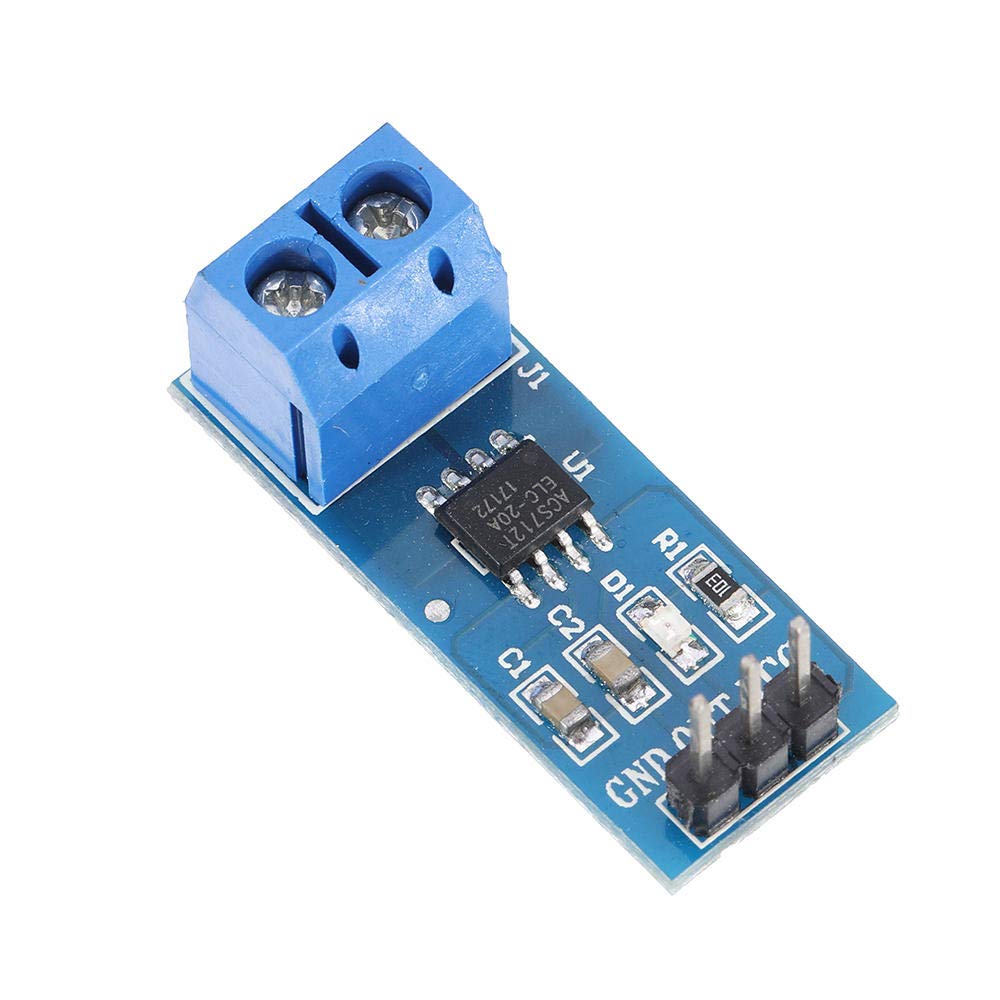 Buy Multi tester ACS712 Module 20A Current Detection Board ACS712 Hall