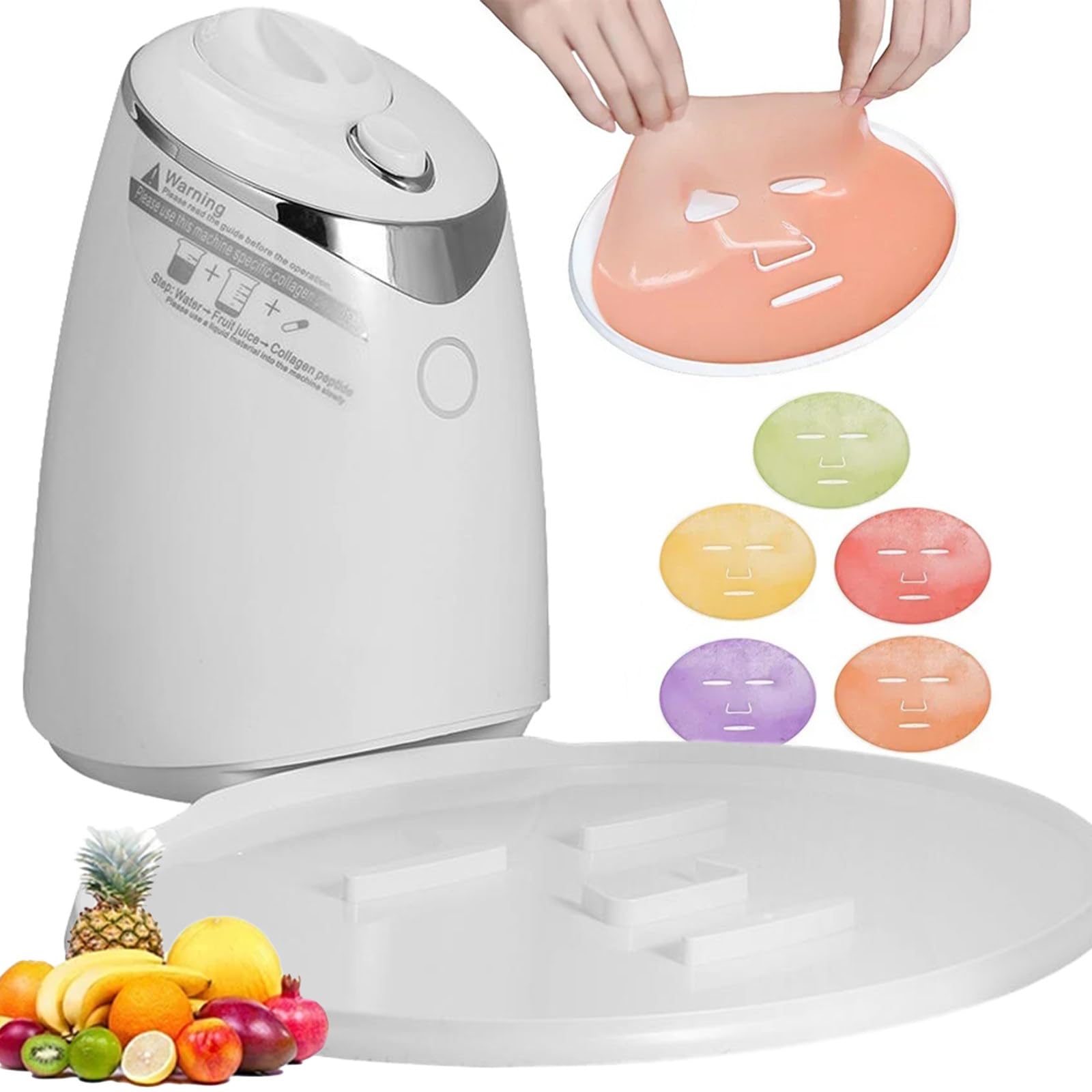 Maszyna Do Produkcji Maseczek Na Twarz, DIY Naturalna Maszyna Do Produkcji Maseczek Na Twarz Z Owoców I Warzyw, Do Pielęgnacji Twarzy, świeżego Kolagenu, Do Każdego Rodzaju Skóry