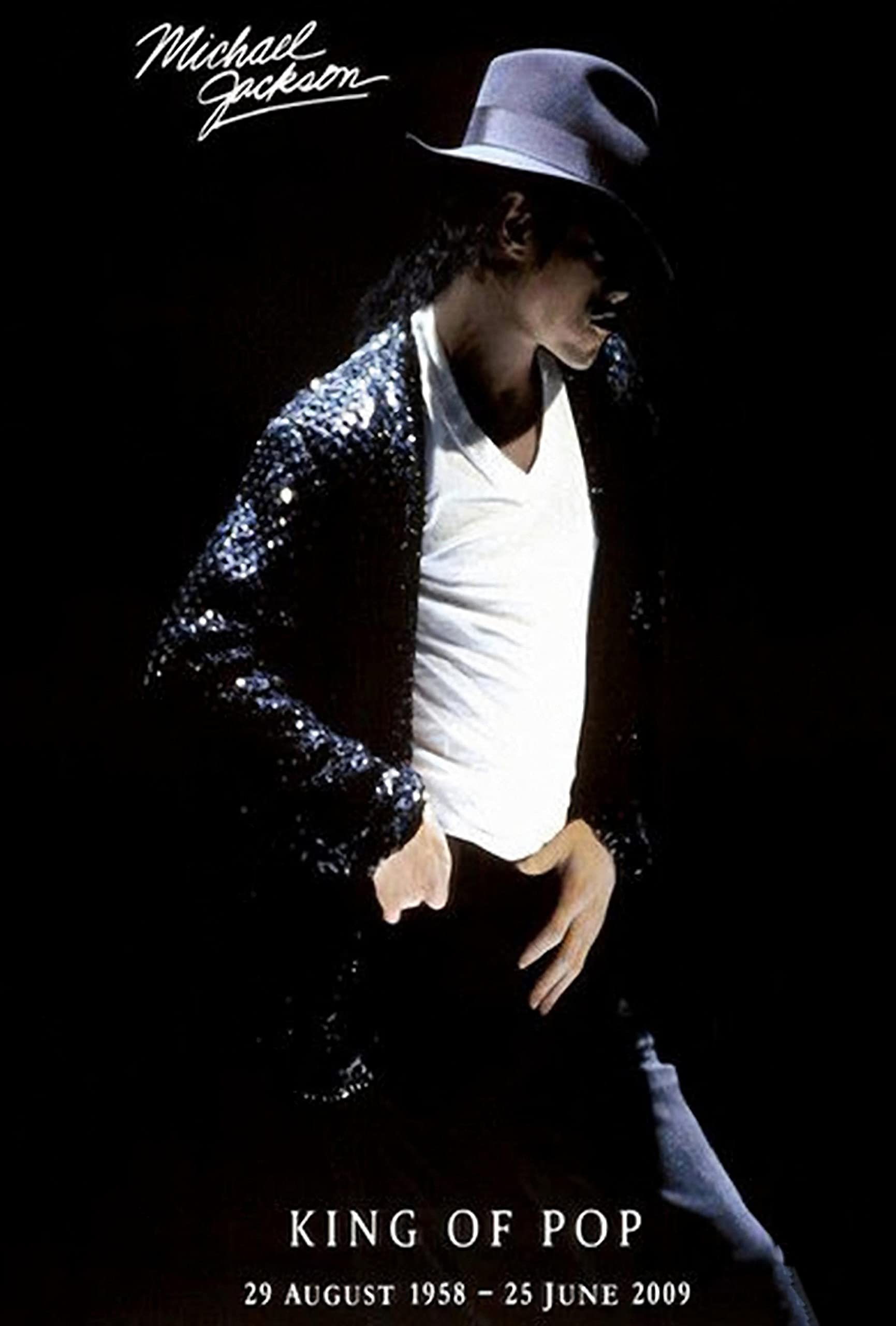 Bharat Udyog Michael Jackson Poster - King Of Pop (1958-2009