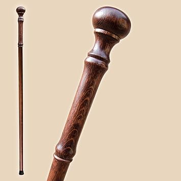 Fashionable Walking Cane for Men and Women - Carved Wooden Knob Canes - Walking Stick #2