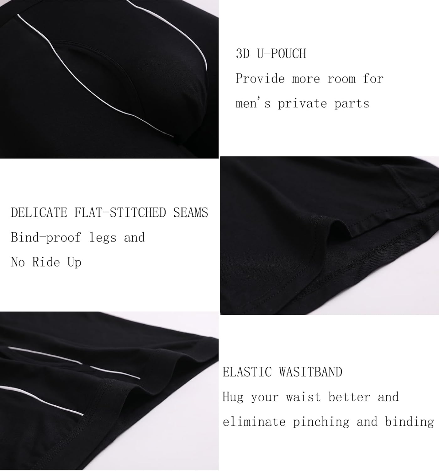 HAVVIS Men's Performance Underwear Boxer Briefs Soft Comfortable Bamboo Viscose Underwear for Men Multipack - Image 5