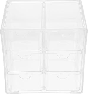 COLLBATH Stackable Drawer Storage Box for Small Items, Ps Desktop
