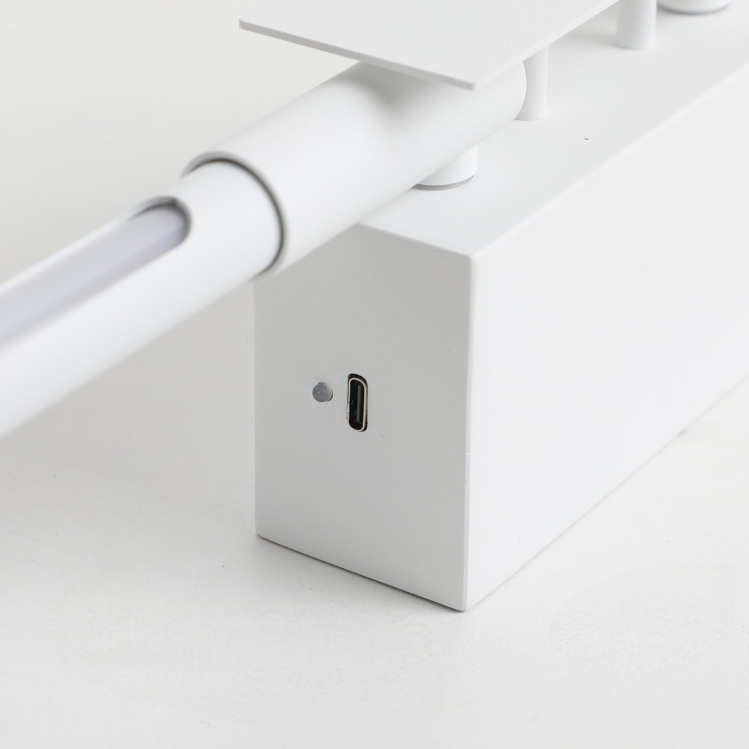 2 Stück 6000mAh Innen-Wandleuchte mit Akku, Weiß, 70CM, 5W, Kabellose Wandlampe mit Fernbedienung mit Timer & Schalter, LED 3000-6000K Dimmbare Touch Wandleuchten für Schlafzimmer und Flur