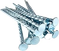 Vista 5 de Paquete de 80 estacas de 7 pulgadas de metal galvanizado sólido no oxidado para campamento, jardín, espiral, para bordes de pavimentación, barreras