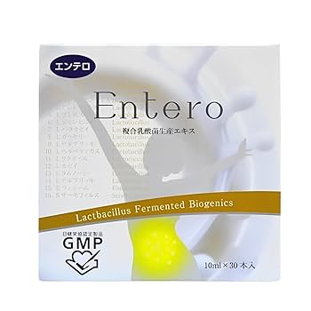 Amazon | Entero エンテロ 乳酸菌 生産 エキス 複合乳酸菌生産