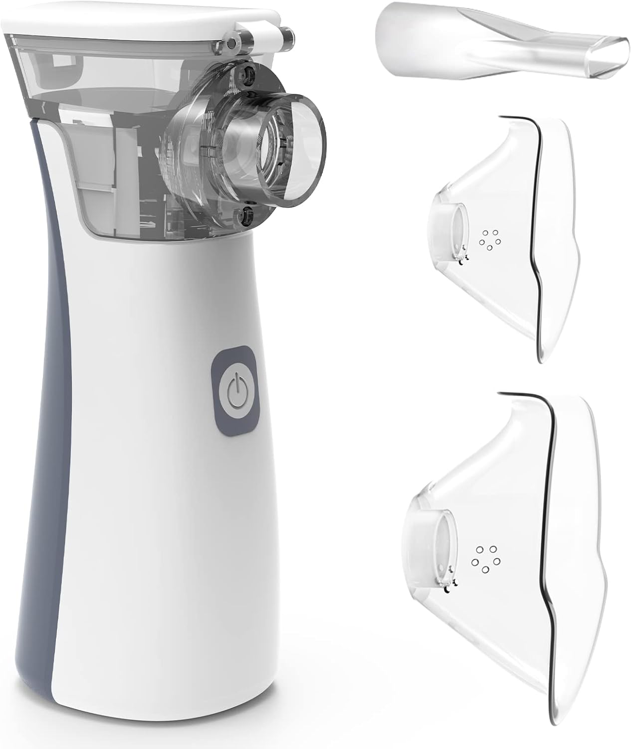 Scooter Elettrico Per Anziani Inalatore A Vapore Portatile Ricaricabile - Per Adulti, Bambini E Anziani, Doppio Ugello Cordless Anziani - Foto 3