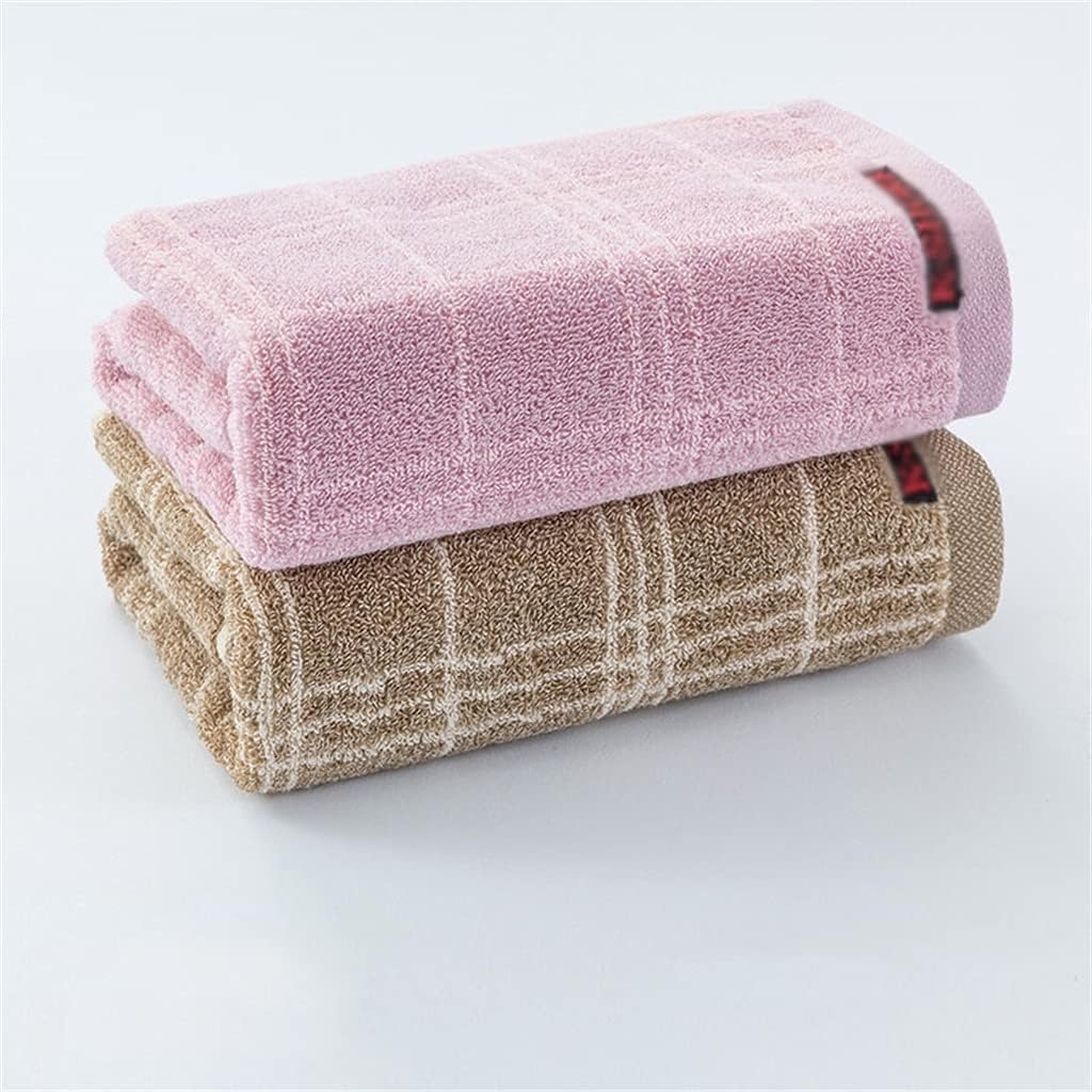 Cotton Towels 2 Packs Soft and Quick-Drying Absorbent Towels for Men and Women Couples (Color : B, Size : 36 * 74cm) (B 36 * 74cm)